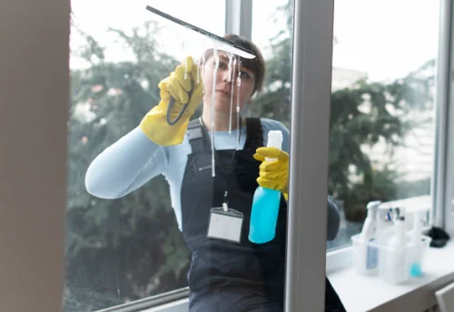 Nettoyage de vitres intérieures et extérieures à Burbure